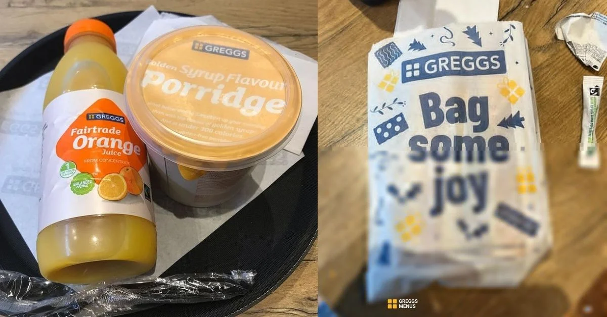 greggs gluten free menu thumbnail