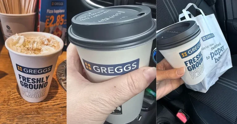 greggs hot drinks menu thumbnail